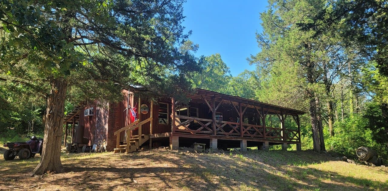 80 AC WITH CABIN ON KIAMICHI RIVER in Stanley, Oklahoma - photo 11