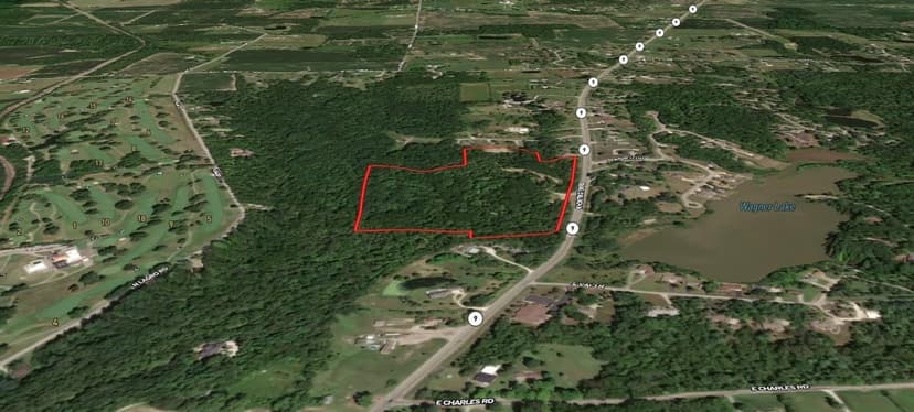 28 Wooded Acres, Creek, Building Site for Home & Barn