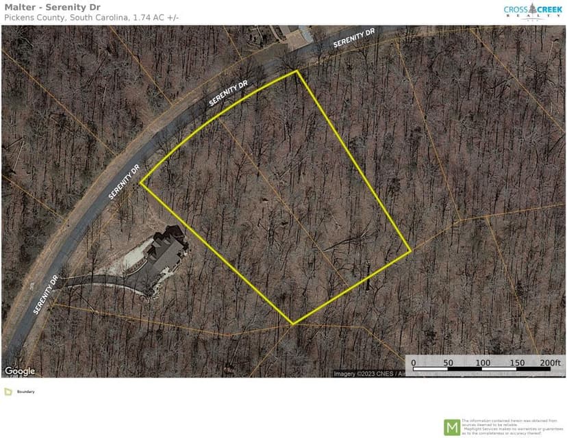 1.74 Acres on Serenity Drive in Pickens County, SC 29671