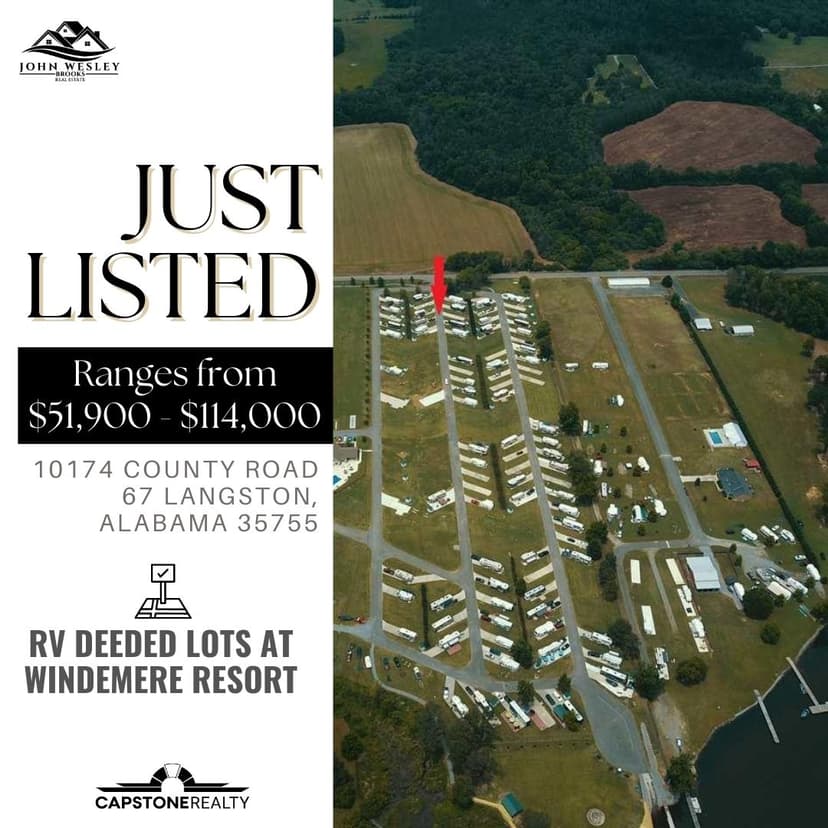 Luxury RV Deeded Lots in Windemere Cove