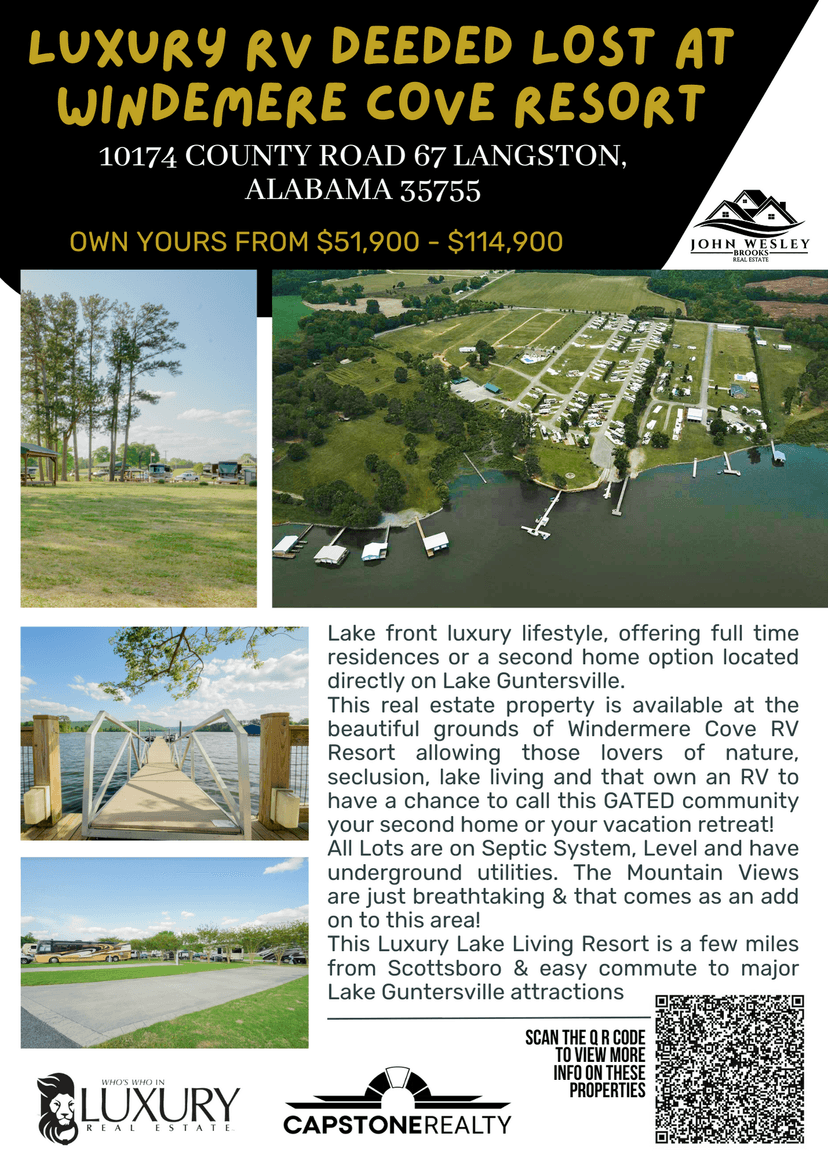 Luxury RV Deeded Lots