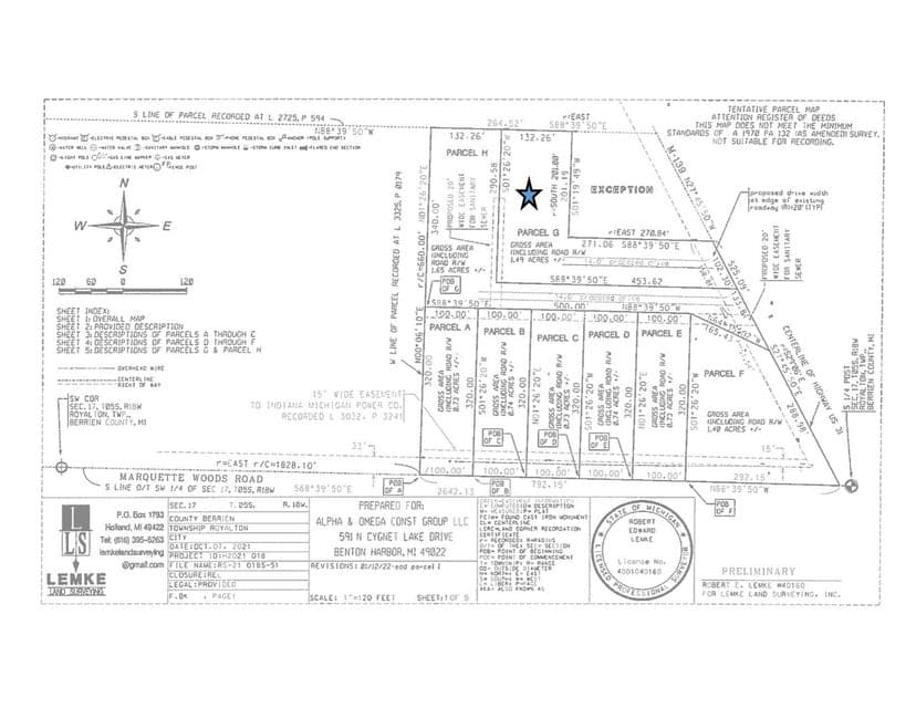 Parcel G Marquette Woods Road