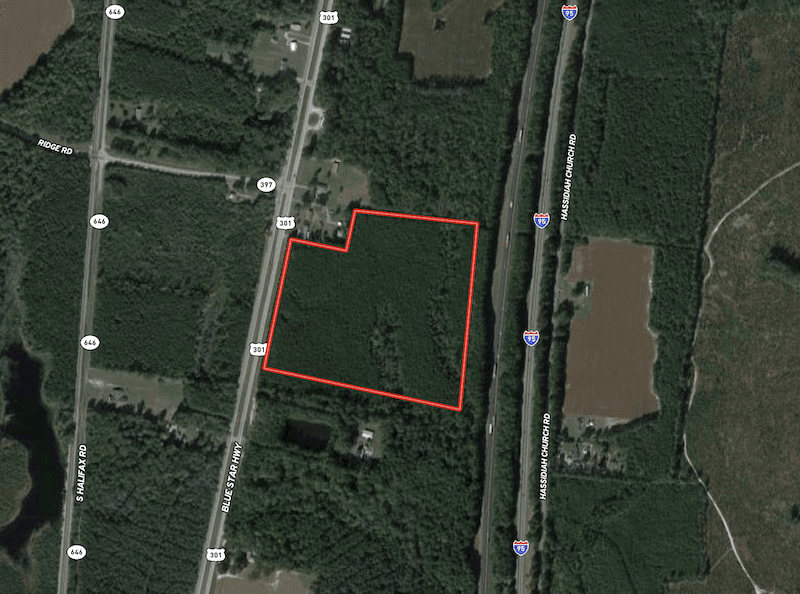UNDER CONTRACT!! 20 Acres of Timberland For Sale in Sussex County VA!