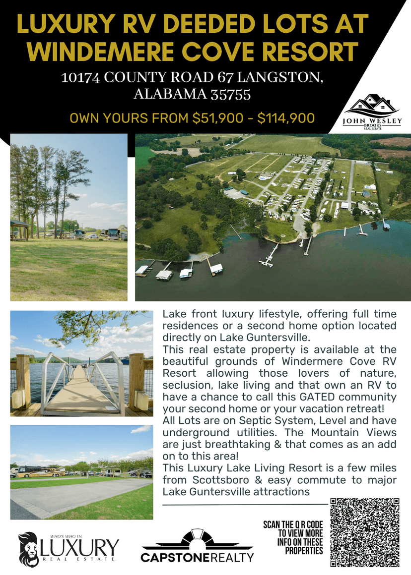 Luxury RV Deeded Lots