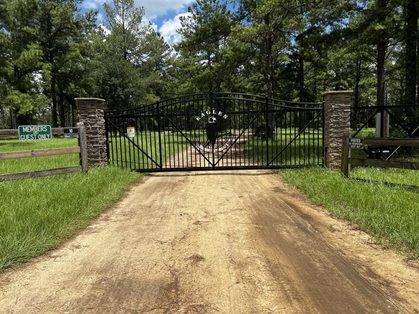 RV Camper lot with shelter