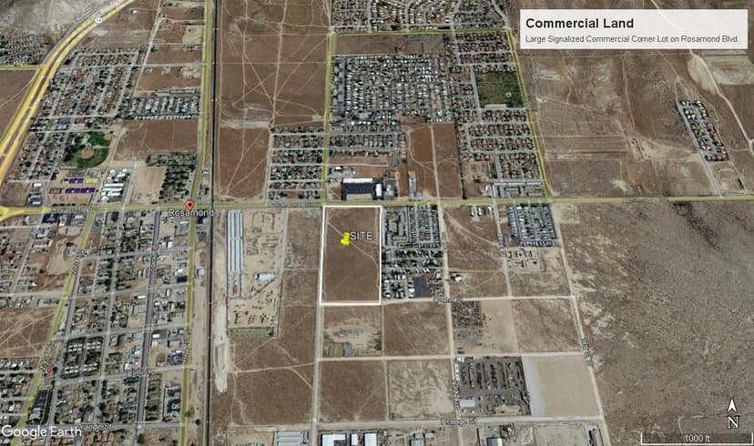 General Commercial Opportunity Zoned Land in Southern California