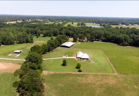 53.55 Acres with a Home in Hinds County at 3148 Volley Campbell Road in Terry, MS