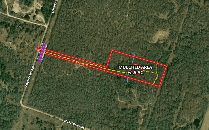 10 Acres in Milam County - Tract 9