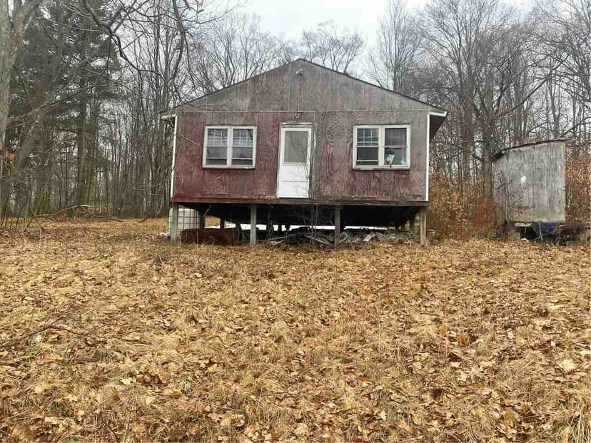 Cabin on 5 acres with Creek in Willing NY Brandes Road