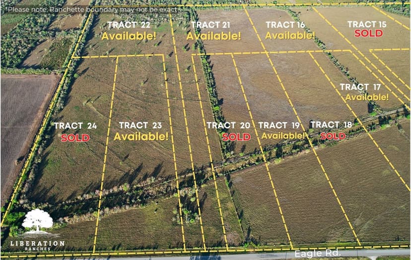 Anahuac Tract 6 | 14+ Acres | Only $15K Down
