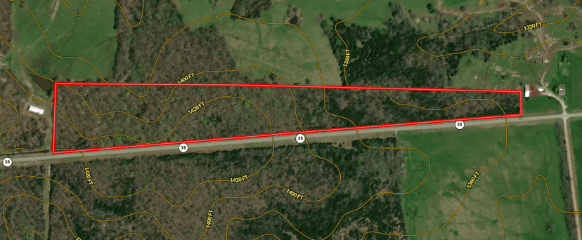 Wooded Acreage - Highway Frontage