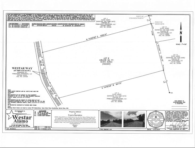 Sunrise Ridge Estates - Lot 8 Phase 1- Lampasas, TX