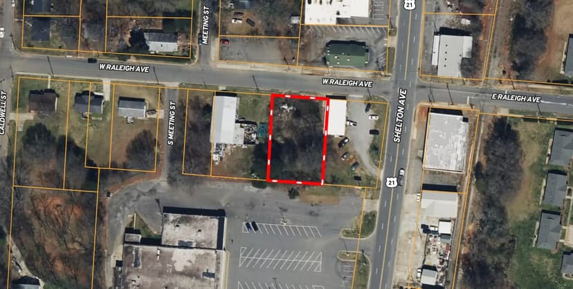 +/- .34ac Lot - 105 E Raleigh Ave Statesville NC - Iredell Co