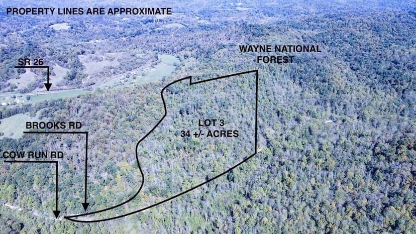 Brooks Rd Lot 3 - 34 acres - Washington County