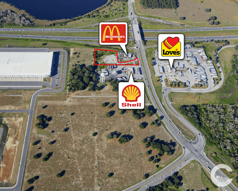 2.4 Acre Commercial Development Hotel / Restaurant Site just off I-4